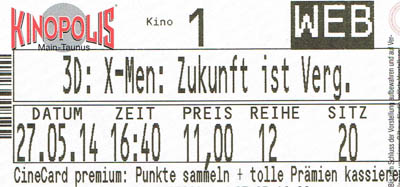 X-Men: Zukunft ist Vergangenheit (Kino)